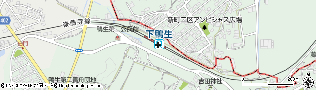 福岡県嘉麻市周辺の地図