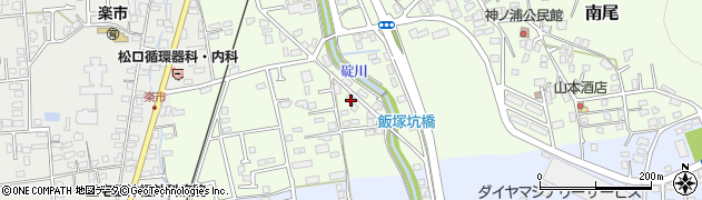 福岡県飯塚市南尾345周辺の地図