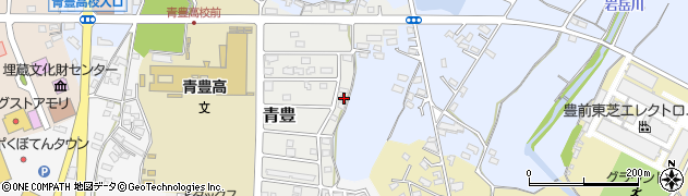 福岡県豊前市青豊21-4周辺の地図