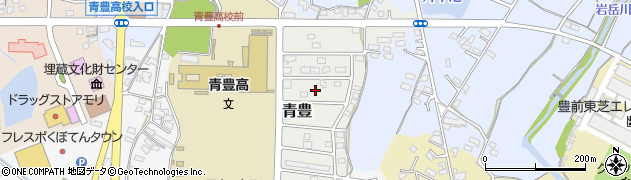 福岡県豊前市青豊14周辺の地図
