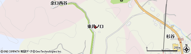 徳島県海陽町（海部郡）大里（東井ノ口）周辺の地図