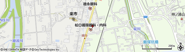 有限会社富士ミート産業　楽市店周辺の地図