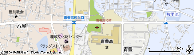 福岡県豊前市青豊4周辺の地図