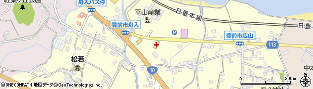 本とＤＶＤソフトマーケットＱ・豊前店周辺の地図