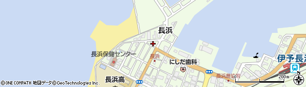 伊予鉄南予バス株式会社　長浜営業所周辺の地図