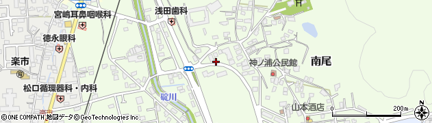 福岡県飯塚市南尾245周辺の地図