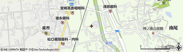 福岡県飯塚市南尾323周辺の地図