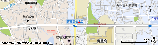 豊前郵便局 ＡＴＭ周辺の地図