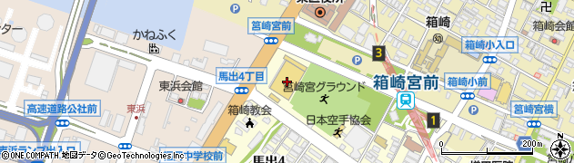 キャンドゥ筥崎宮前店周辺の地図