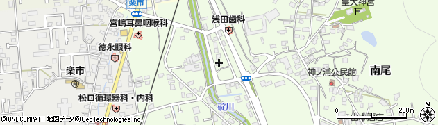 福岡県飯塚市南尾288周辺の地図
