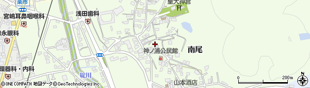 福岡県飯塚市南尾148周辺の地図