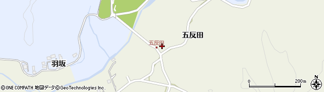 徳島県海部郡海陽町大里五反田33周辺の地図
