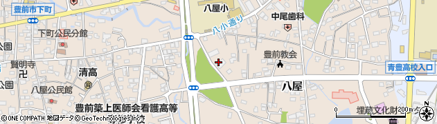 福岡県介護保険広域連合　豊築支部周辺の地図