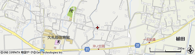 高知県南国市久礼田1039周辺の地図