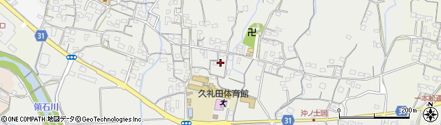 高知県南国市久礼田1113周辺の地図