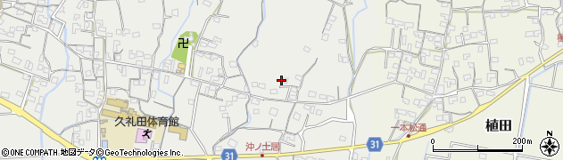 高知県南国市久礼田1046周辺の地図