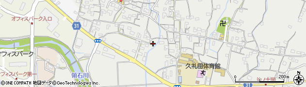 高知県南国市久礼田1221周辺の地図