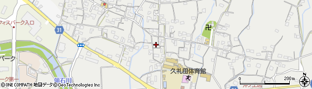 高知県南国市久礼田1147周辺の地図