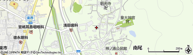 福岡県飯塚市南尾228周辺の地図