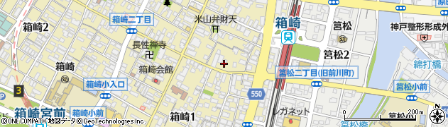 cafe358周辺の地図