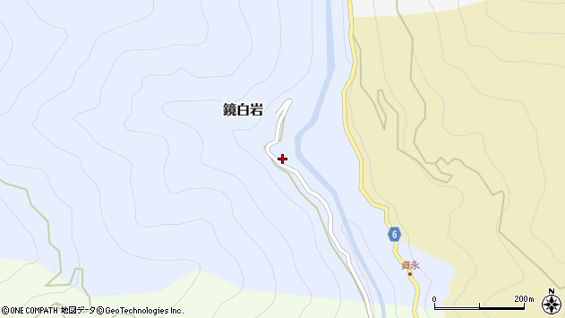 〒781-3106 高知県高知市鏡白岩の地図