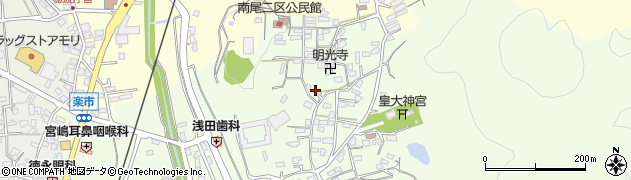 福岡県飯塚市南尾221周辺の地図
