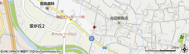 高知県南国市久礼田1302周辺の地図