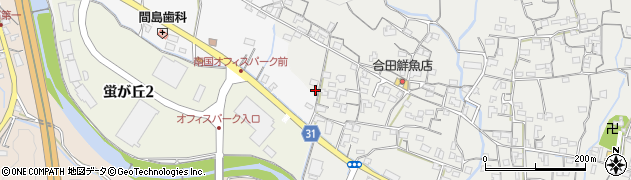 高知県南国市久礼田1315周辺の地図