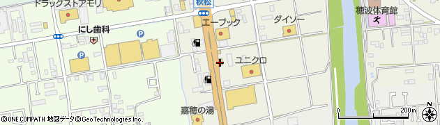 マクドナルド２００秋松店周辺の地図