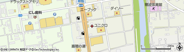 福岡県飯塚市秋松875周辺の地図