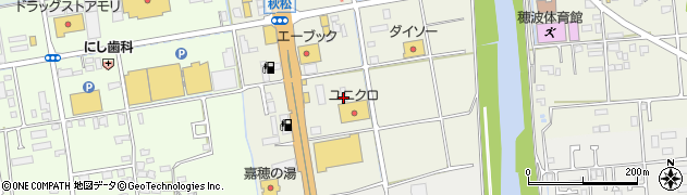 福岡県飯塚市秋松872周辺の地図