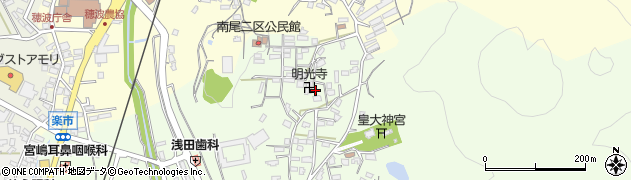 福岡県飯塚市南尾182周辺の地図