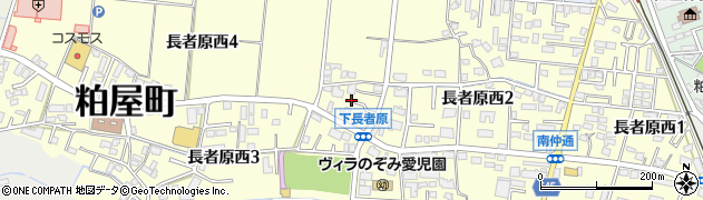 福岡県粕屋町（糟屋郡）長者原西周辺の地図
