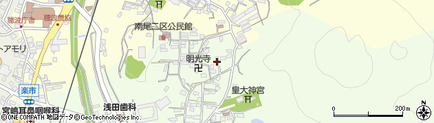 福岡県飯塚市南尾172周辺の地図