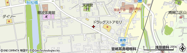 福岡県飯塚市秋松315周辺の地図