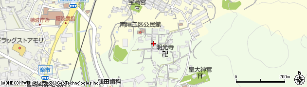 福岡県飯塚市南尾193周辺の地図