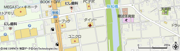 福岡県飯塚市秋松773周辺の地図