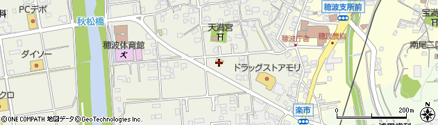 ファミリーマート飯塚秋松店周辺の地図