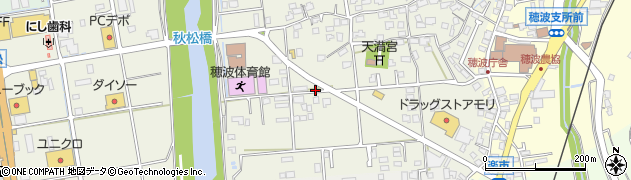 福岡県飯塚市秋松395周辺の地図