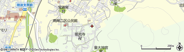 福岡県飯塚市南尾178周辺の地図