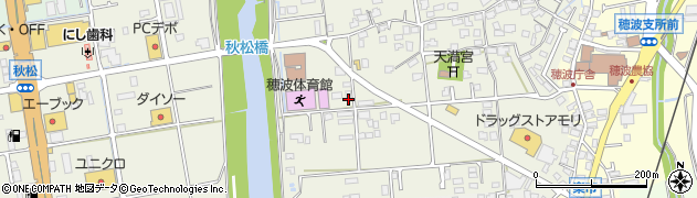 福岡県飯塚市秋松406周辺の地図