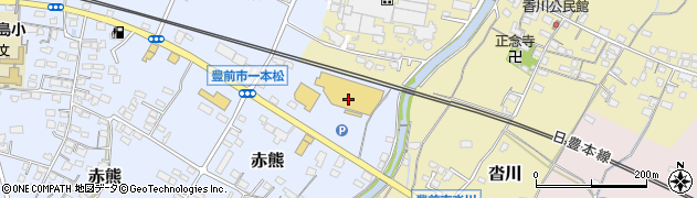 コメリホームセンター　豊前店資材館周辺の地図