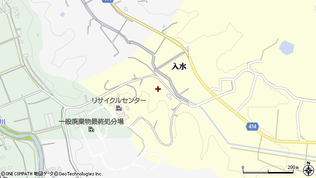 〒820-0103 福岡県飯塚市入水の地図