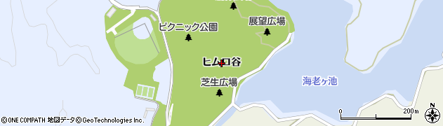 徳島県海陽町（海部郡）浅川（ヒムロ谷）周辺の地図
