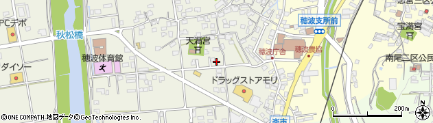 福岡県飯塚市秋松301周辺の地図