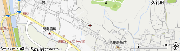 高知県南国市久礼田1335周辺の地図