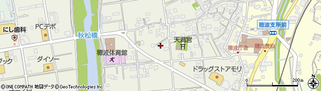 福岡県飯塚市秋松375周辺の地図