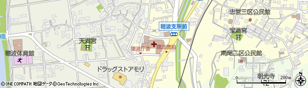 飯塚市役所　飯塚市保健センター周辺の地図