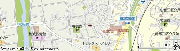 福岡県飯塚市秋松287周辺の地図