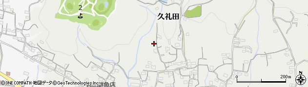 高知県南国市久礼田1437周辺の地図